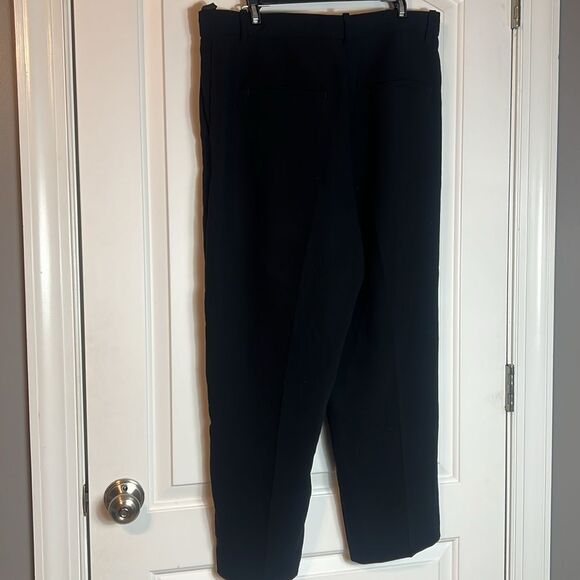 ARITZIA WILFRED EFFORTLESS PANTS - BLACK - 16 - Picture 4 of 7